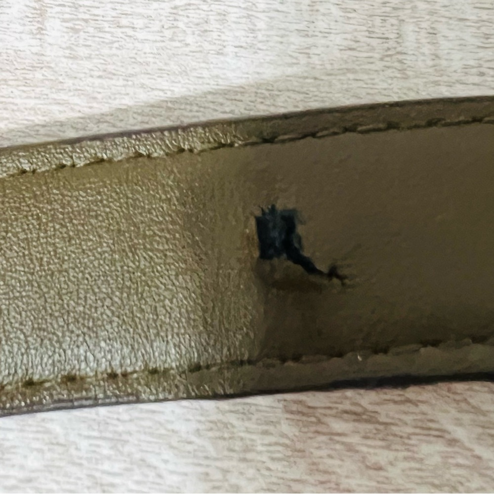 Vintage Bershka Shoulder Bag – Olive Green with Leopard Print Accent - Picture 14 of 14